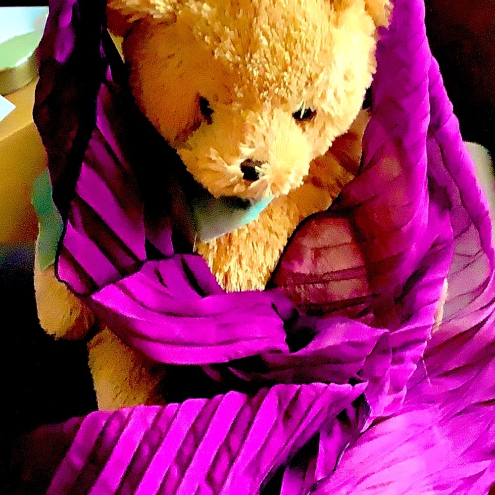 Plum Scarf